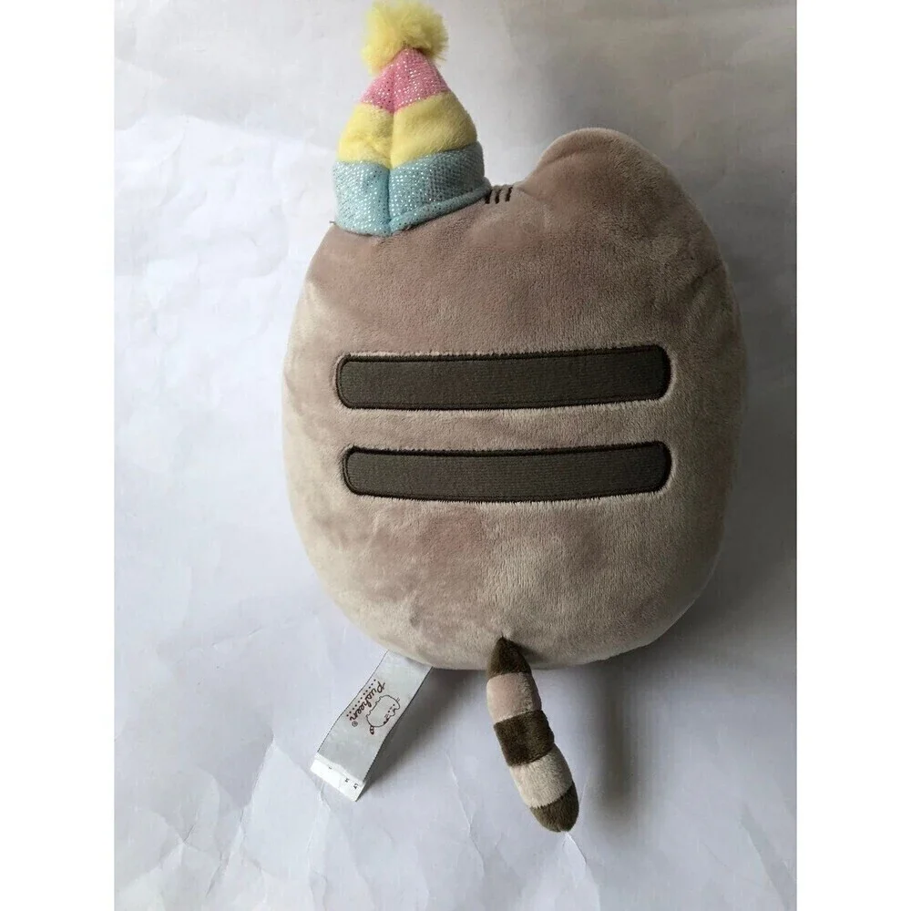 pusheen cat birthday cake plush stuffed toy